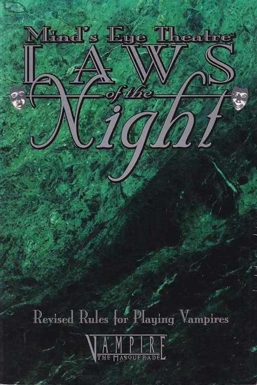 World of Darkness - Mind's Eye Theatre - Vampire the Masquerade -  Laws of the Night (B-Grade)(Genbrug)